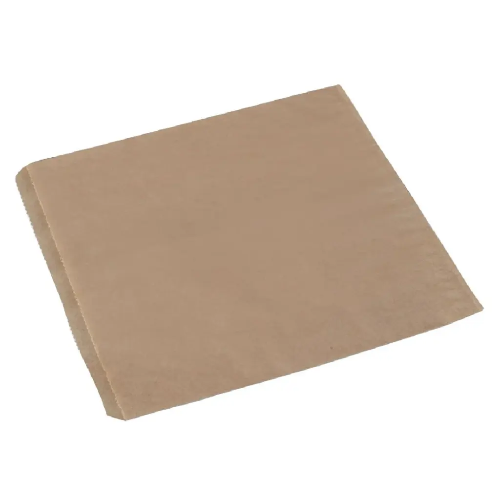 FLAT BAG 4 BROWN 343x241mm