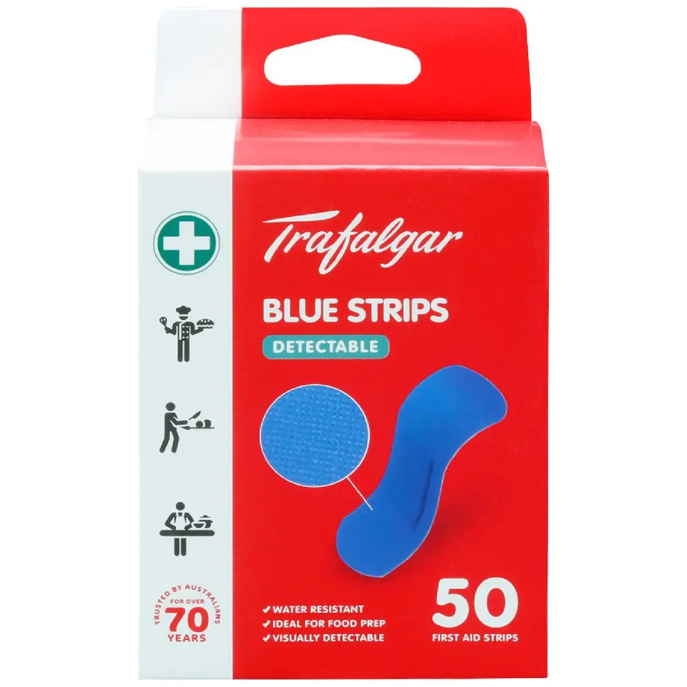 [BANDAIDBL] BLUE BAND AID SURGICAL (Pack 50)