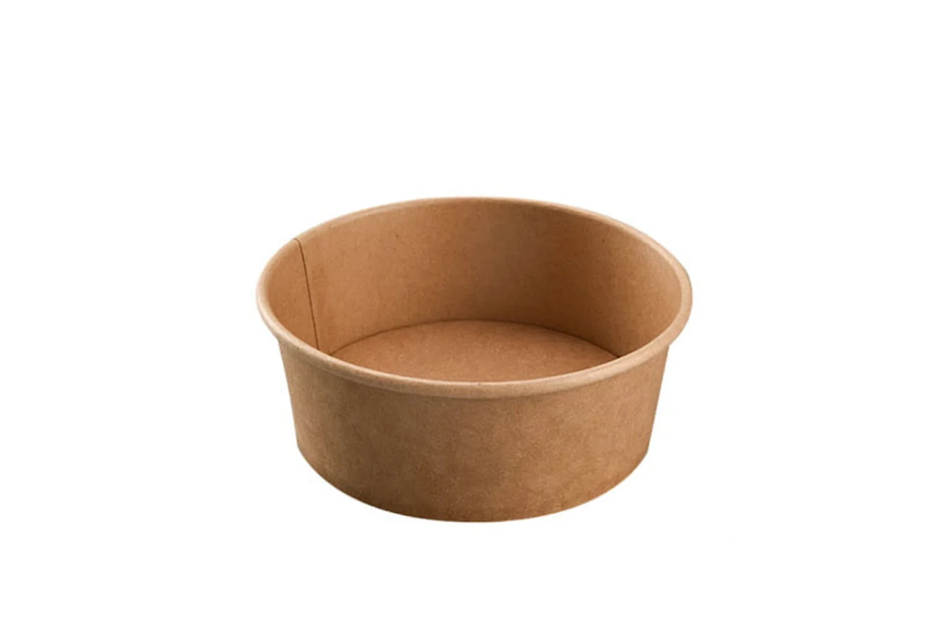 [BBBL750] MEDIUM ROUND KRAFT PLA BIOBOWL (PRINTED)