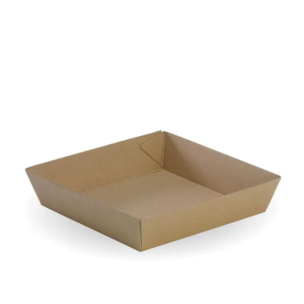 CORRUGATED BROWN BOARD TRAY 2 (base)