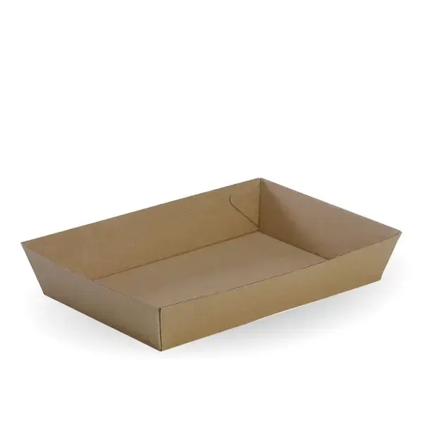 CORRUGATED BROWN BOARD TRAY 4 (base)