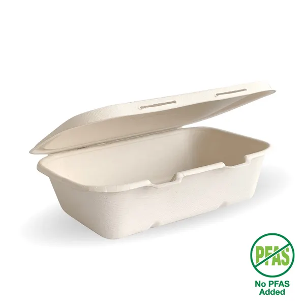 BIOPAK BIOCANE NATURAL CLAMSHELL