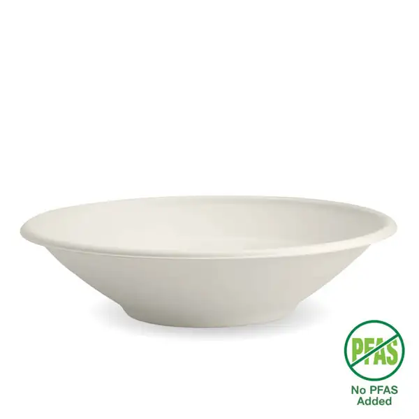 [BIOBBL24] BIOCANE 24oz SUGARCANE BOWL WHITE