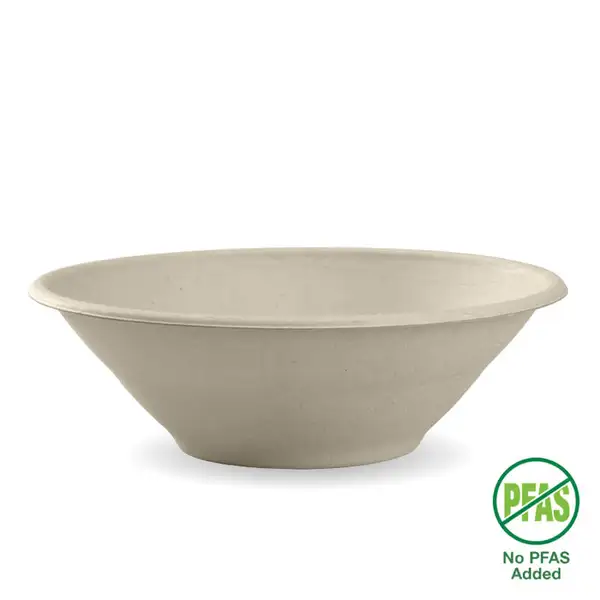 [BIOBBL32N] BIOCANE 32oz SUGARCANE BOWL NATURAL