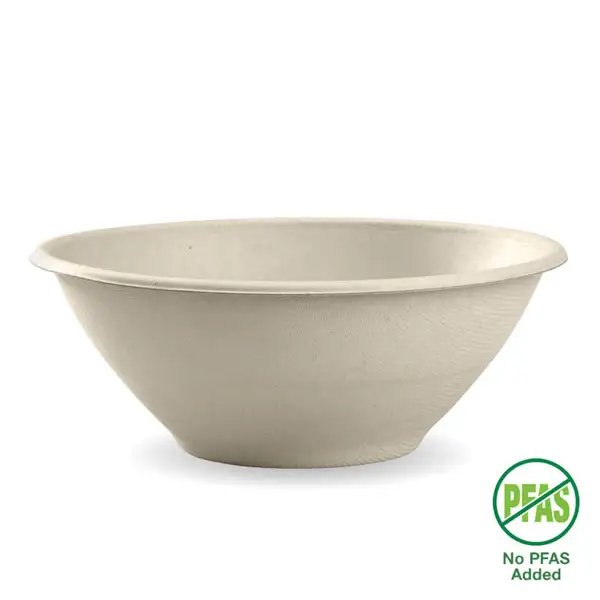 BIOCANE 40oz SUGARCANE BOWL NATURAL BROWN