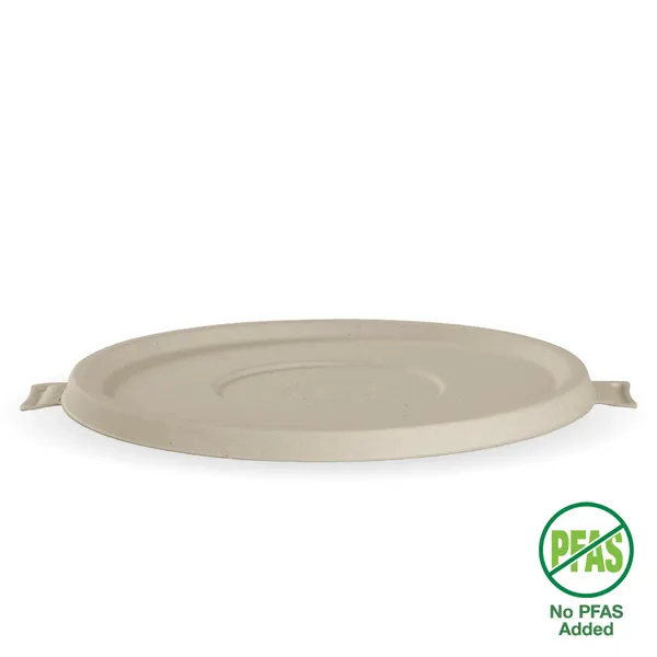 [BIOBBLLN] NATURAL BIOCANE LID to suit BIOCANE SUGARCANE BOWL 24/32/40oz