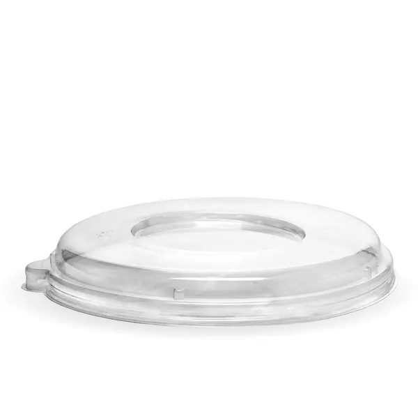 [BIOBBLLPLAD] PLA CLEAR DOME LID to suit BIOCANE SUGARCANE BOWL 24/32/40oz