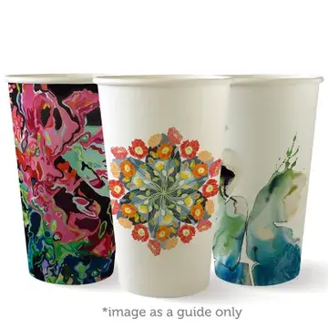 [BIOBC16ARTSERIES] BIOCUP 16oz (90mm) SINGLE WALL ART SERIES