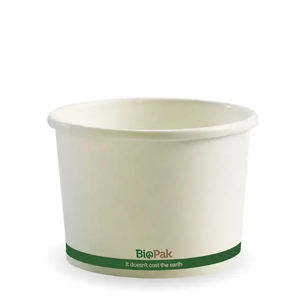 BIOBOWL 16oz PAPER BOWL WHITE