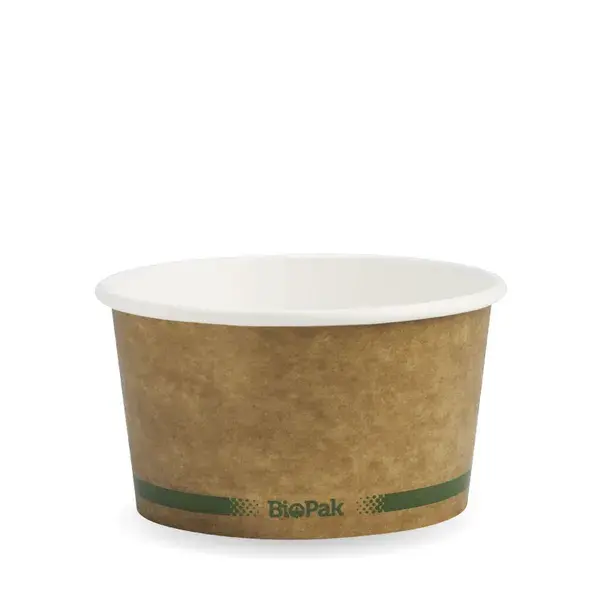 BIOBOWL 12oz PAPER BOWL NATURAL