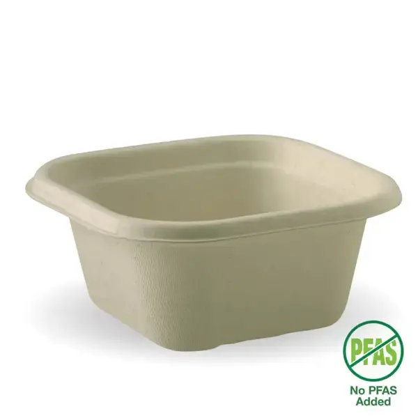 BIOCANE 480ml SQUARE CONTAINER NATURAL