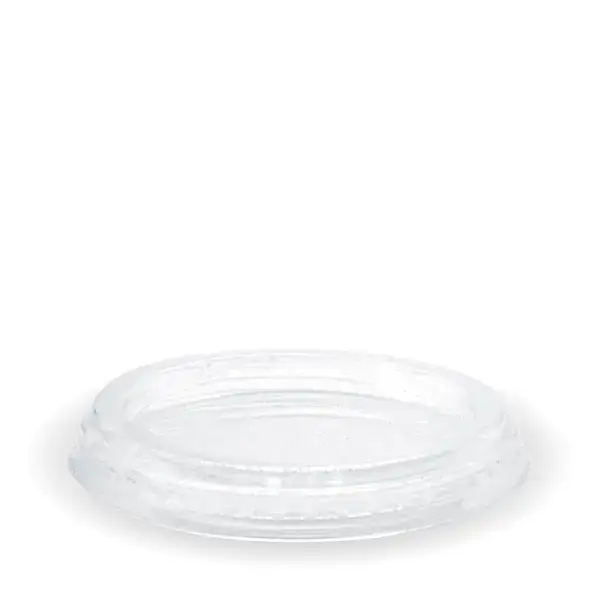 BIO CLEAR DOME LID to suit 60-280ML CLEAR BIOCUP LID (NO HOLE)