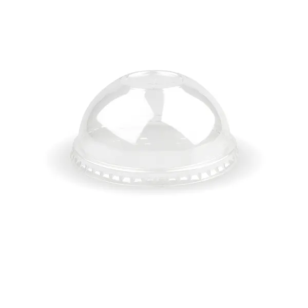 BIO CLEAR DOME LID to suit 300-700ml CLEAR BIOCUP (22mm HOLE)