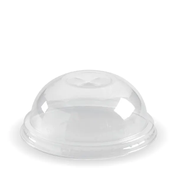 BIO CLEAR DOME LID to suit 300-700mL CLEAR BIOCUP (X SLOT)