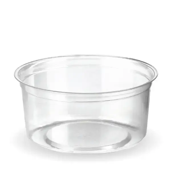 BIOBOWL 360mL ROUND CLEAR PLA BOWL (use C121 LID)