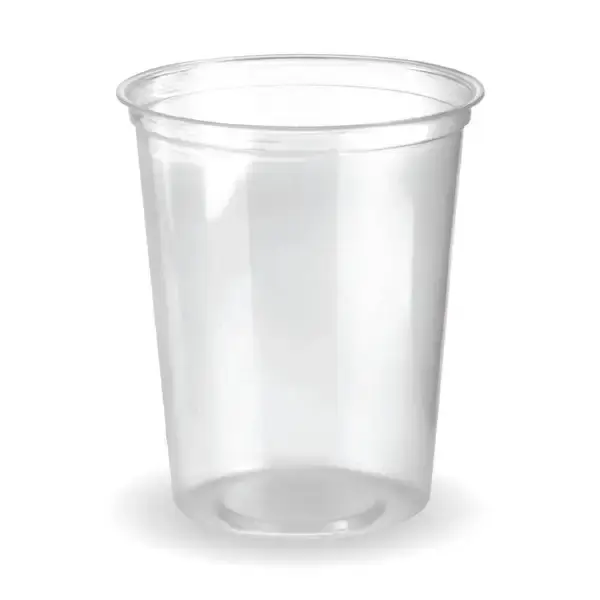 BIOBOWL 960mL ROUND CLEAR PLA BOWL (use C121 LID)