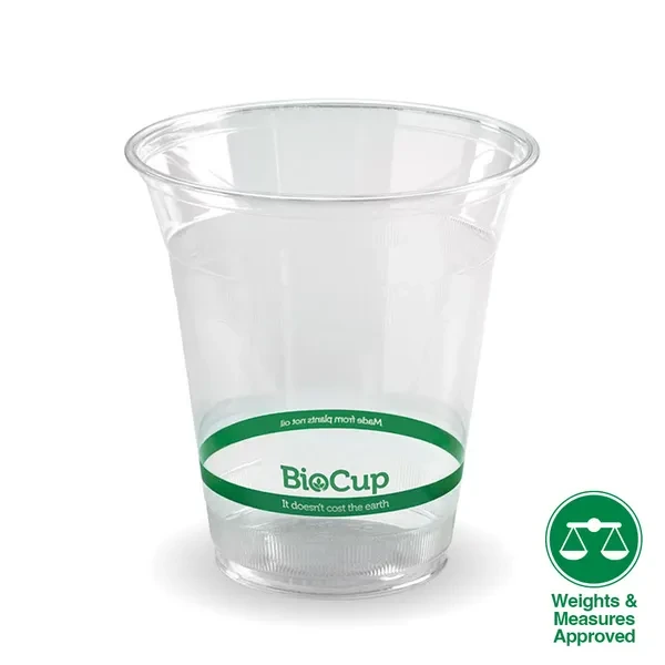 BIOCUP 360mL PLA CLEAR CUP