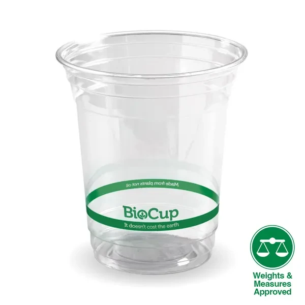 BIOCUP 420mL PLA CLEAR CUP