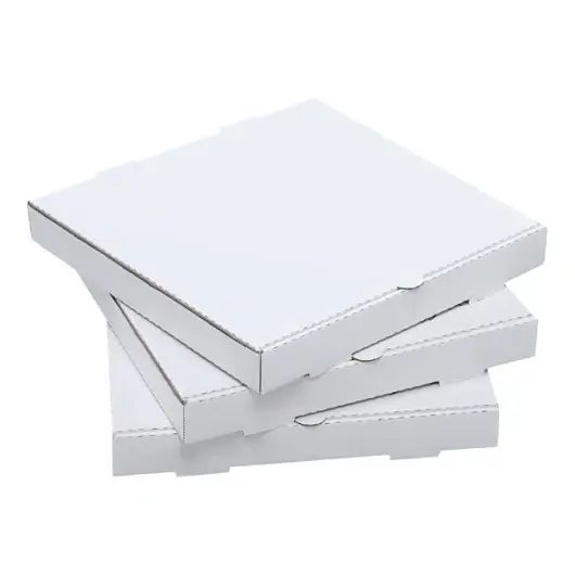 12" PLAIN WHITE PIZZA CARTON