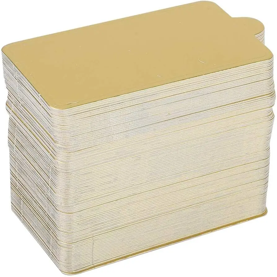 CAKE BOARD GOLD RECTANGLE 60x110 20mmTAB (CCB) TBRL
