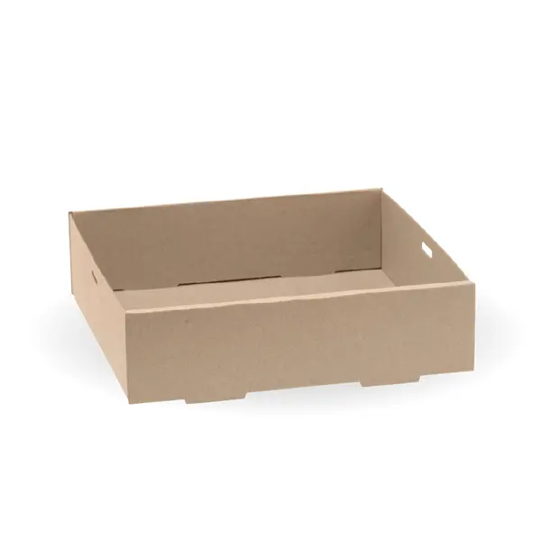[CTRAYCS] KRAFT 5 SMALL CATERTING TRAY CORRUGATED