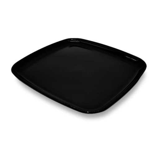 [CTS12BSS] SQUARE PLATTER 12" BLACK
