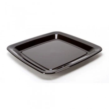[CTS16BSS] SQUARE PLATTER 16" BLACK