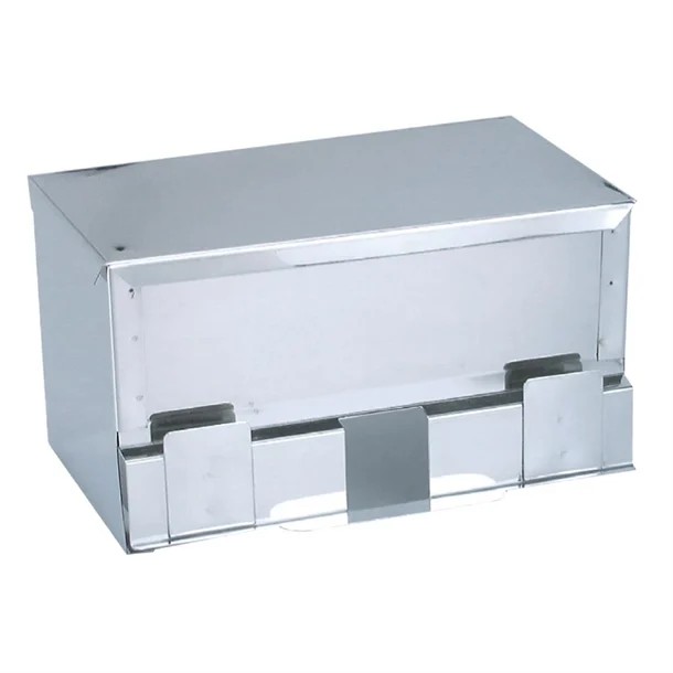 [DSDISPLT] STRAW DISPENSER LIFT UP TOP S/STEEL