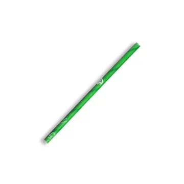 [DSPAPERCG] COCKTAIL PAPER STRAW GREEN 120x4.5mm