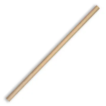 [DSPAPERKB] REGULAR PAPER KRAFT BROWN STRAWS 200x6mm
