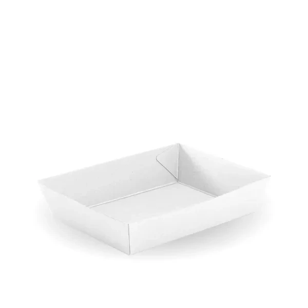 [FT3] FOOD TRAY #3 14X8X6(BASE) P467S0001 WHITE