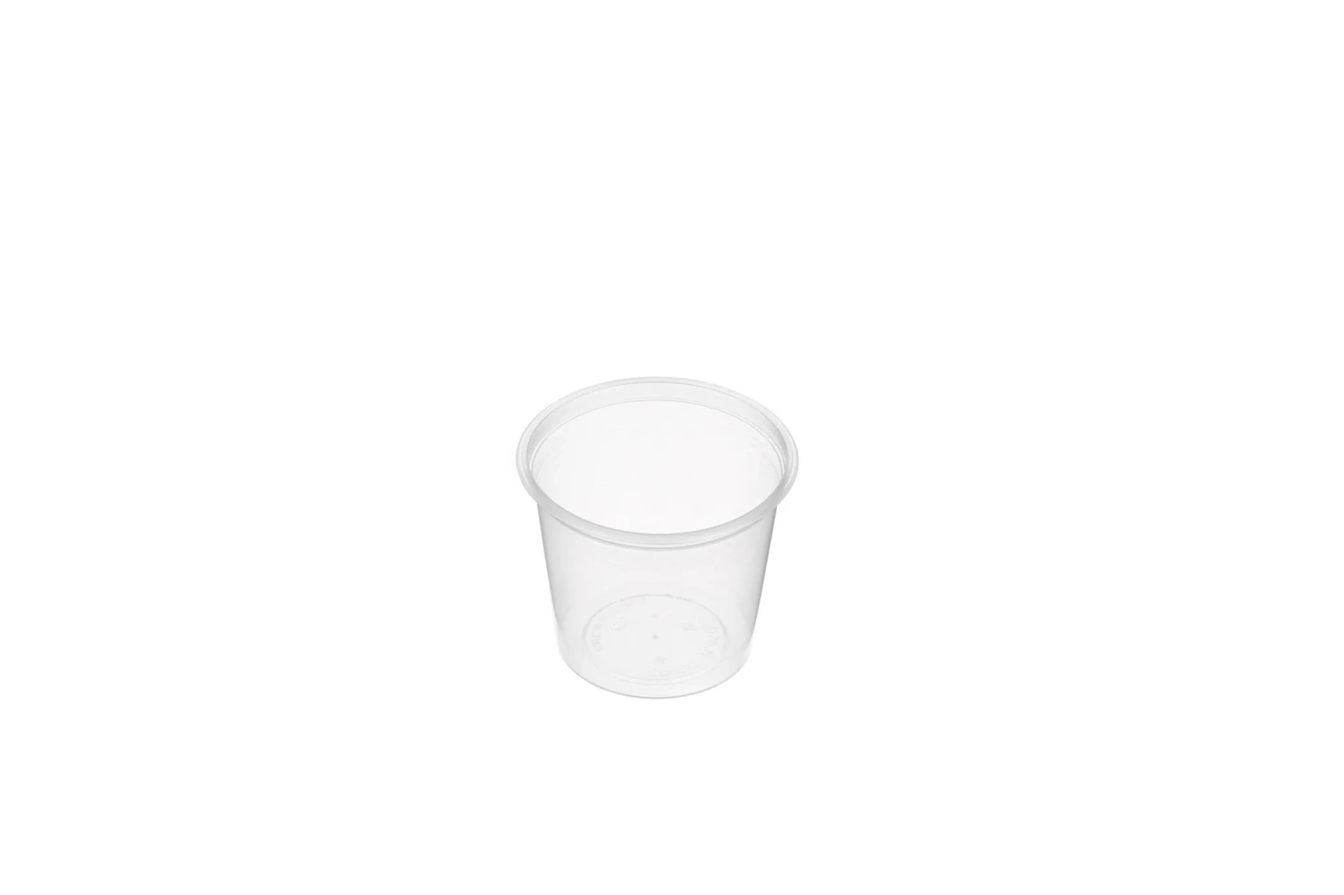 [G150] GENFAC 150ml ROUND PORTION CONTAINER *SA BAN HOT FOOD 60 DEGREES PLUS OR IN HOUSE USE