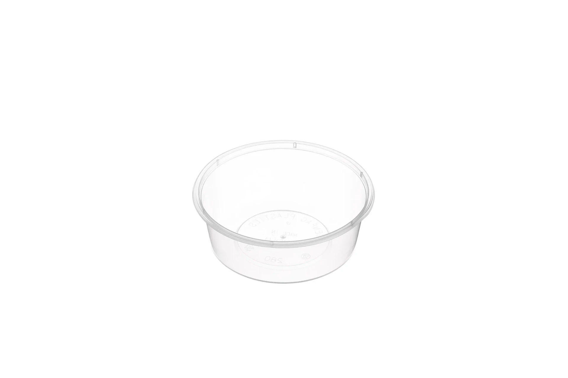 GENFAC ROUND TUB 280ml *SA BAN HOT FOOD 60 DEGREES PLUS OR IN HOUSE USE
