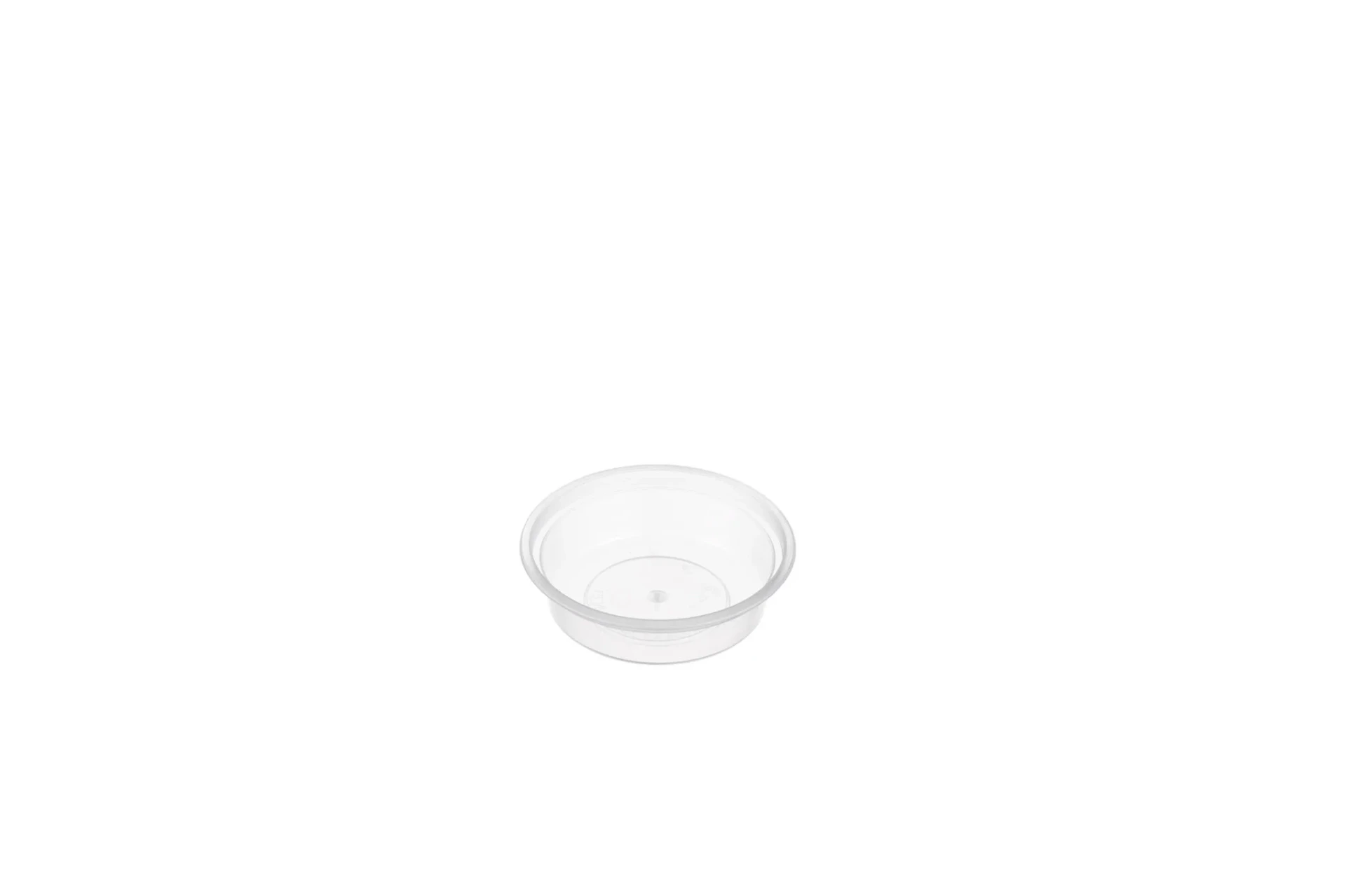[G40] GENFAC 40ml ROUND PORTION CONTAINER *SA BAN HOT FOOD 60 DEGREES PLUS OR IN HOUSE USE