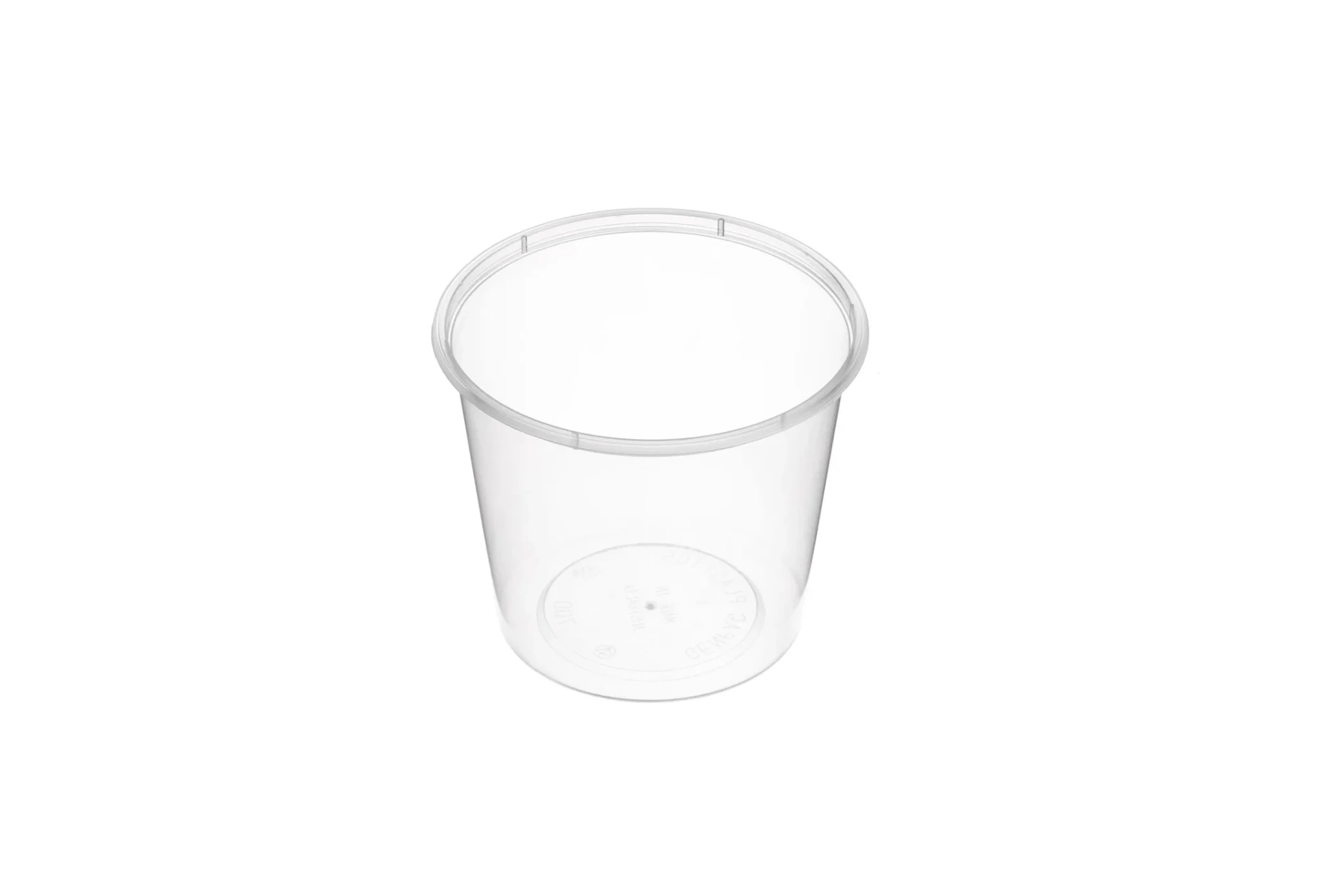 [G700] GENFAC ROUND TUB 700ml *SA BAN HOT FOOD 60 DEGREES PLUS OR IN HOUSE USE