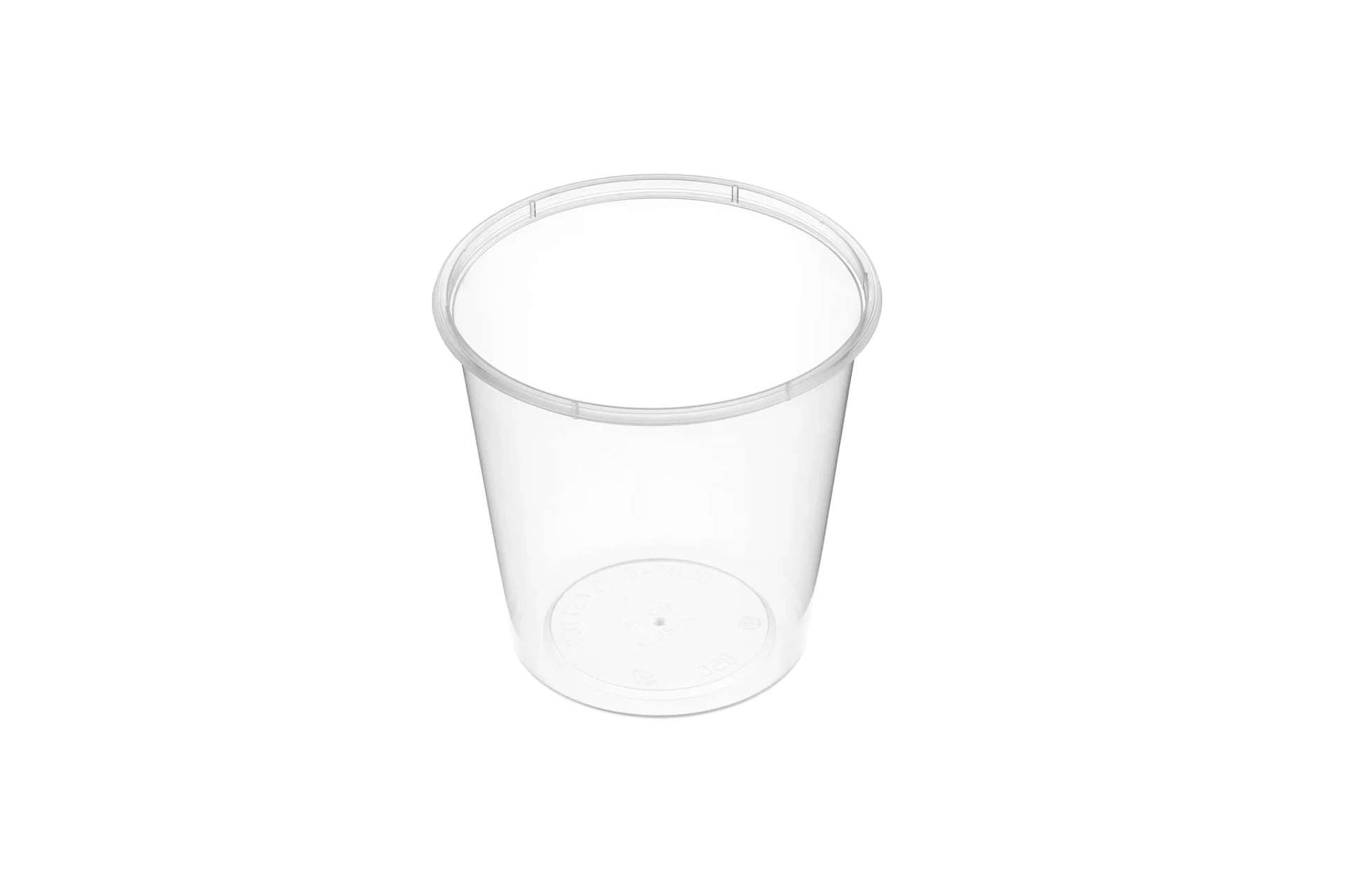 [G850] GENFAC ROUND TUB 850ml *SA BAN HOT FOOD 60 DEGREES PLUS OR IN HOUSE USE
