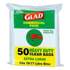 [GBG75CL] G/BAG GLAD 75 LT H/DUTY CLEAR