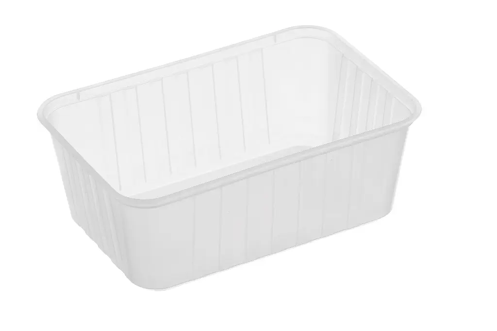 GENFAC RECTANGLE RIB WALL CONTAINER 1000ml