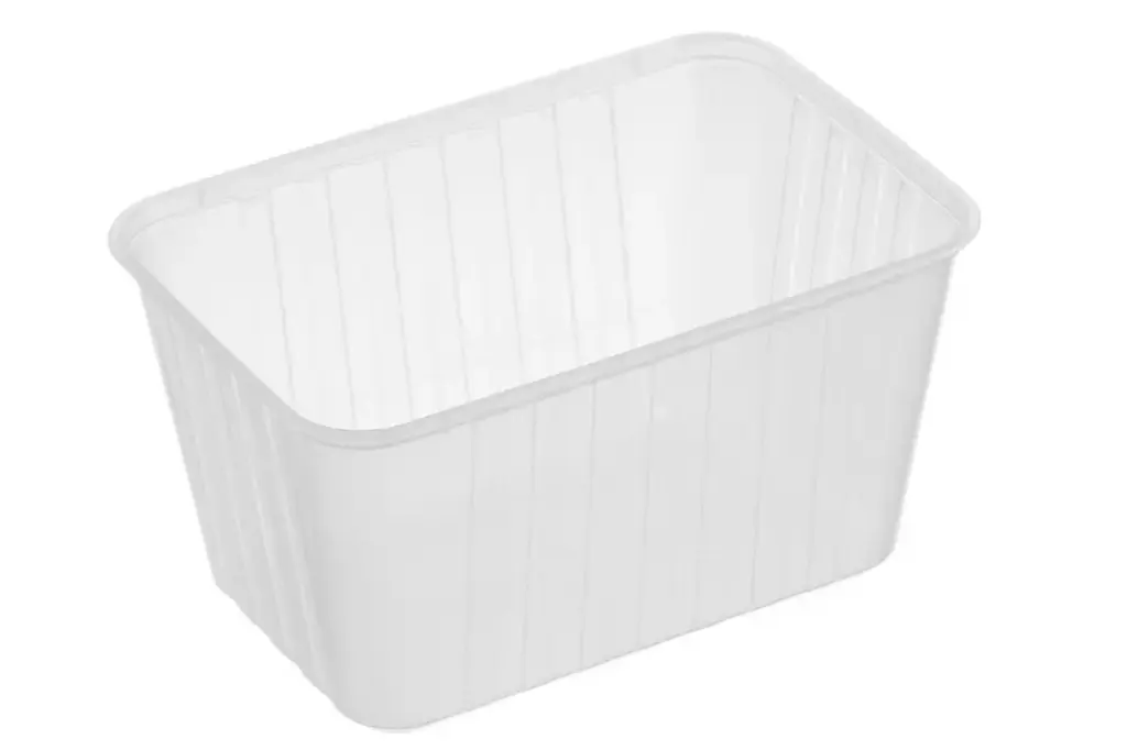GENFAC RECTANGLE RIB WALL CONTAINER 1500ml