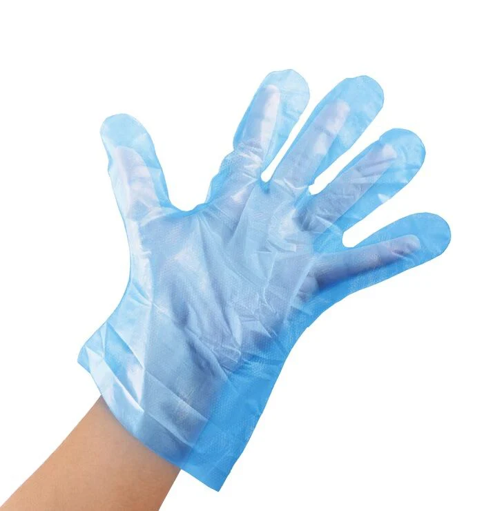 BLUE POLYETHYLENE P/FREE GLOVES EX LARGE (LOW DENS) (500s)