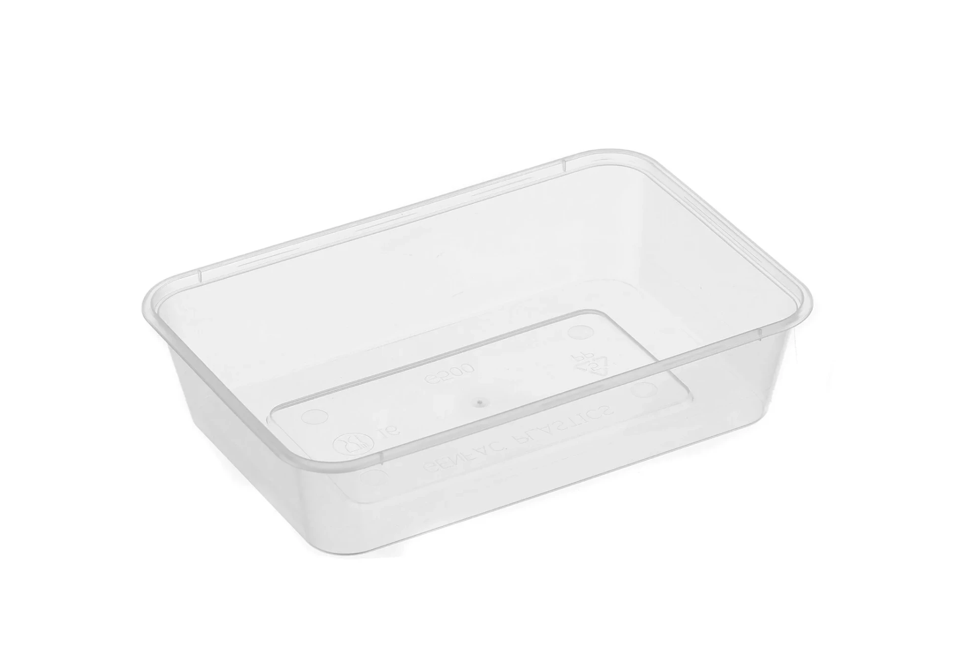 GENFAC RECT PLASTIC CONTAINER 500ml