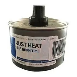 JUST HEAT CHAFING FUEL 4 HOUR BURN (Ctn 24) (OH4HR/24)