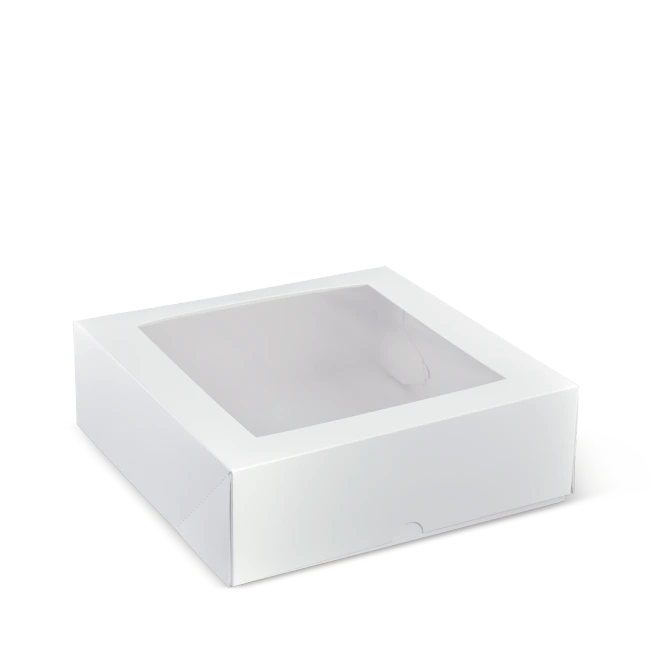 PATIS BOX WIND SQ 9in WHITE Q103S0001 230X230X75