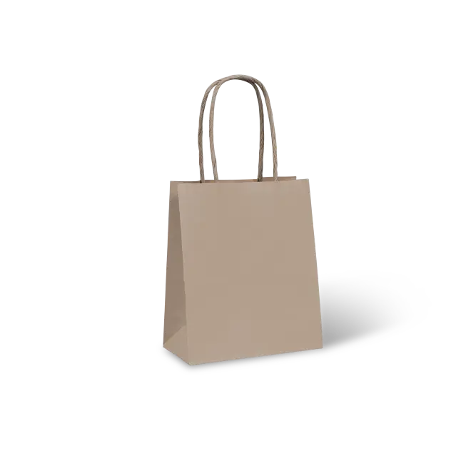 PTH#2 NATURAL (BROWN) PETITE BAG 165x140x75mm (C347S0010)