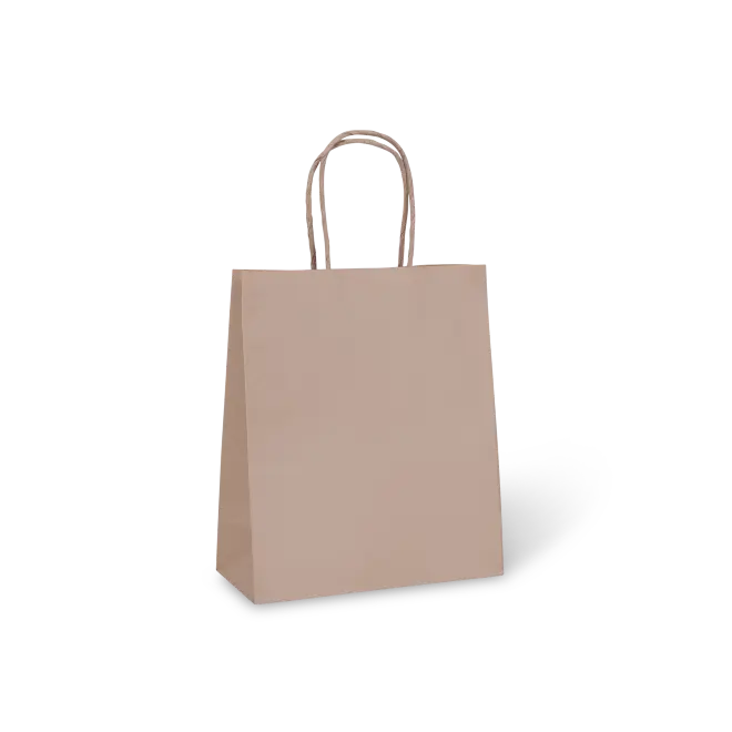 PTH #8 NATURAL (BROWN) PETITE BAG 215x180x85mm (C744S0010)