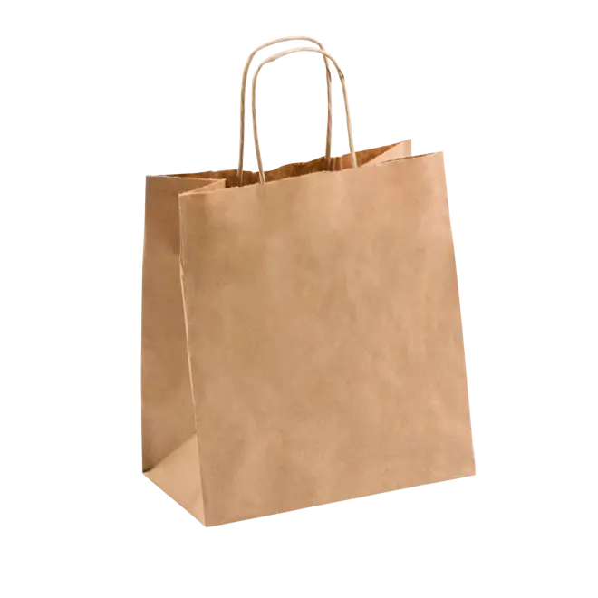 PTH SMALL DELIVERY BROWN BAG 245X220X120mm (C416S0010)