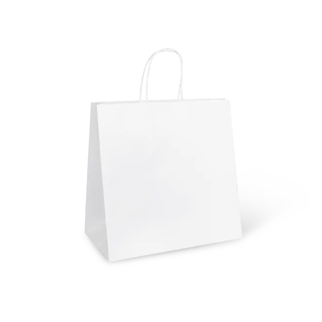 PTH SMALL TAKE AWAY WHITE  BAG 310x310x175 (C734S0001A) (UBER size)