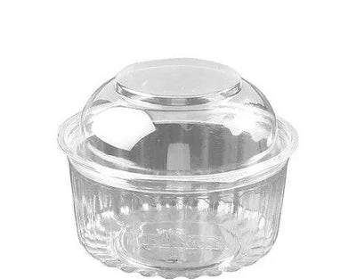[SDL12VISY] SHOWBOWL CLEAR DL12 HINGED DOME LID 116x55mm *SA BAN READY TO EAT MULTI SERVE ONLY