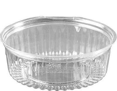[SFL24VISY] SHOWBOWL CLEAR 24oz 682ml HINGED FLAT LID 170x56mm *SA BAN READY TO EAT MULTI SERVE ONLY