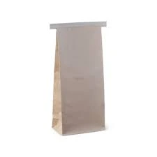SOS 500g BROWN TIN TIE BAGS 275X100X60mm (C559S0010) (D4001T)